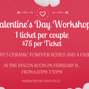 Valentine's Day Rose Workshop