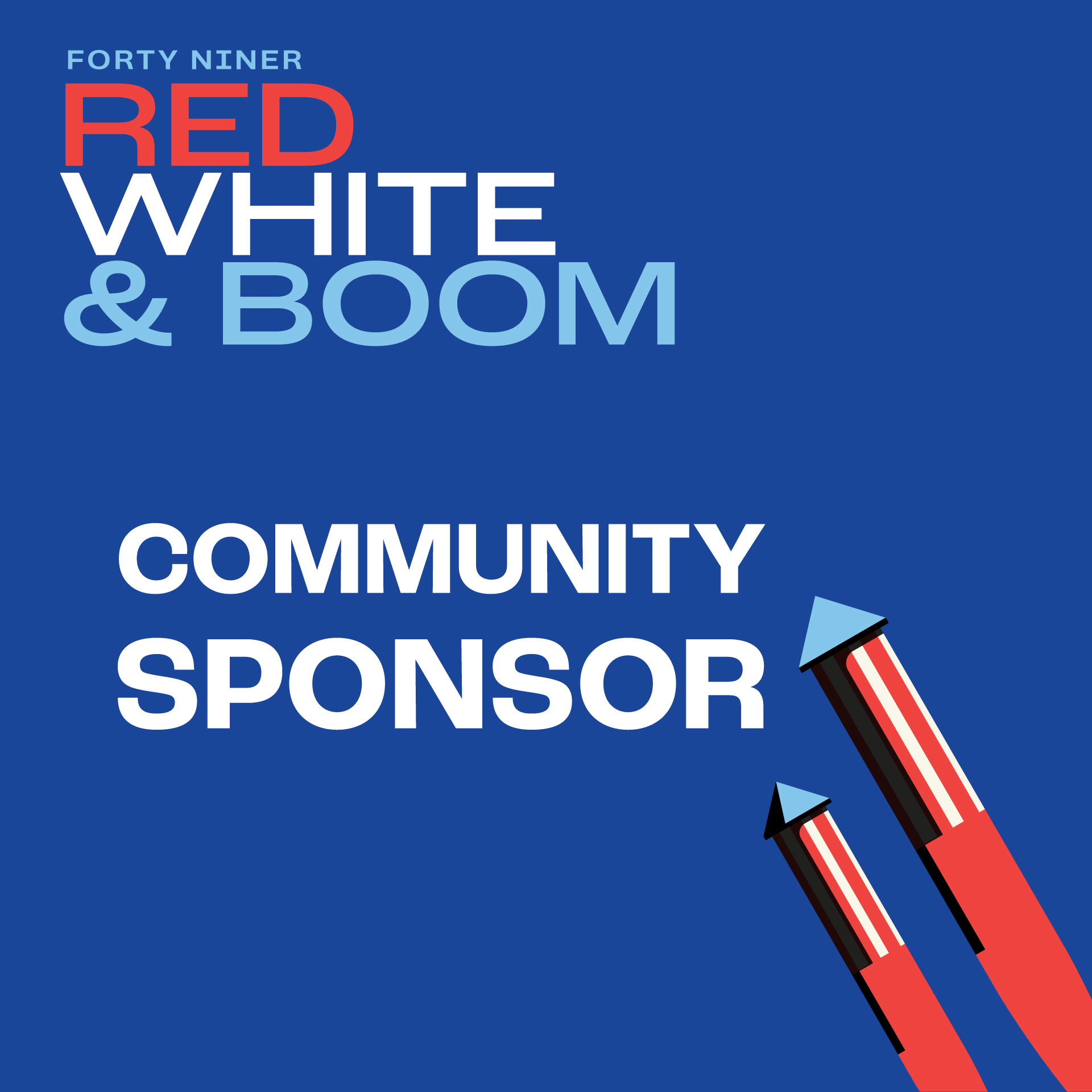 9th Annual Red, White &amp; Boom - Community &amp; Member Sponsorship