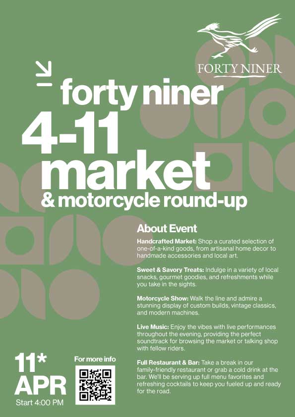 Forty Niner 4-11 Market &amp; Motorcycle Roll-In (Vendor Fee)